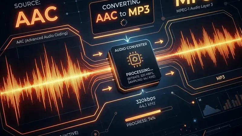 Convert AAC to MP3: Fast Online Audio Converter Guide