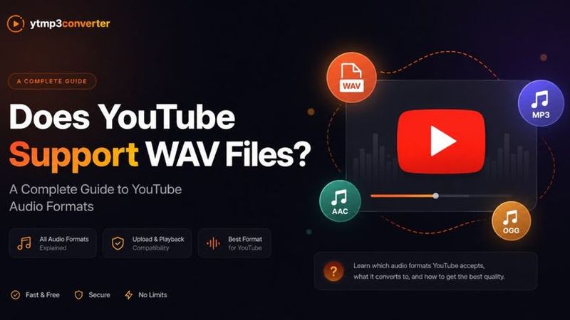 Does YouTube Support WAV? Complete Audio Guide