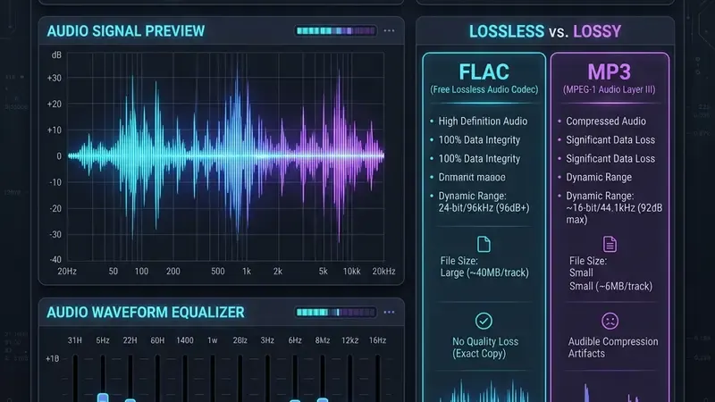 What Does FLAC Stand For? Free Lossless Audio Codec Guide