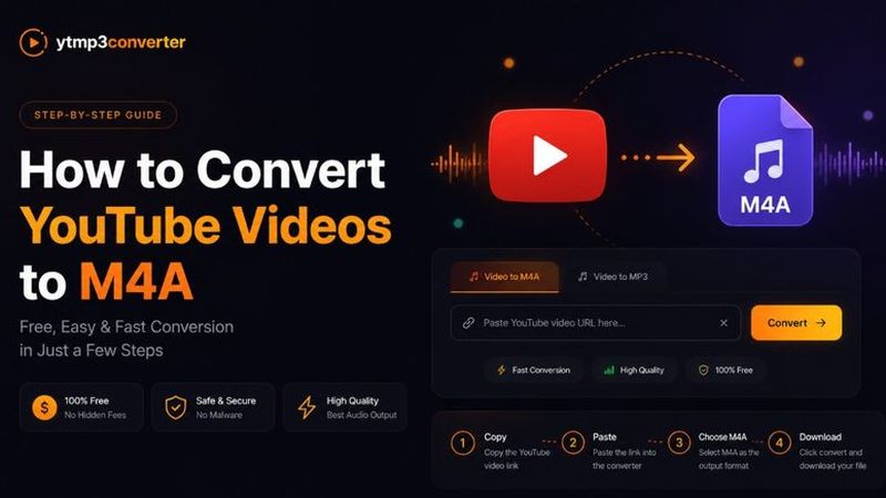How to Convert YouTube Videos to M4A (Free Guide)